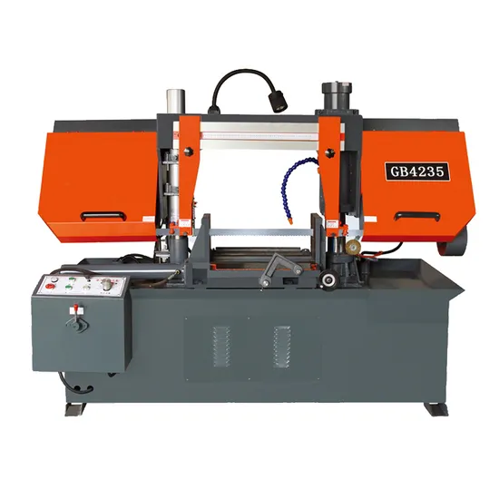 High Precision Electric Semi Automatic Horizontal Vertical Iron Pipe Beam Steel Small Price Metal Cutting The Band Saw Machine for Metal Gd42100