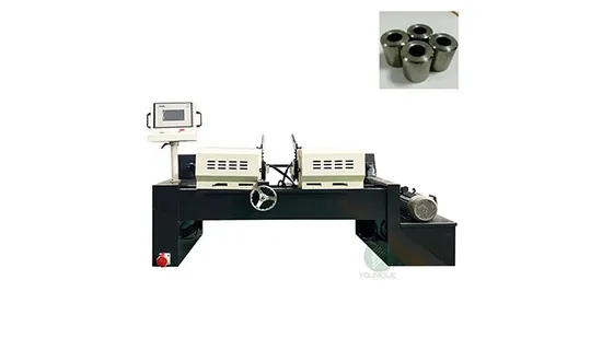 반자동 더블 헤드 공압식 튜브 엔드 페이싱 기계/모따기 기계